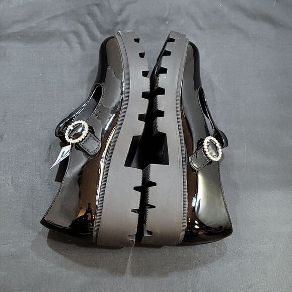 NEW SEYCHELLES ANTHROPOLOGIE BRAND KAMI MARY JANE CHUNKY HEEL  PLATFORM … - Picture 9 of 12